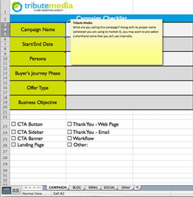 details on inbound marketing campaign planning tool