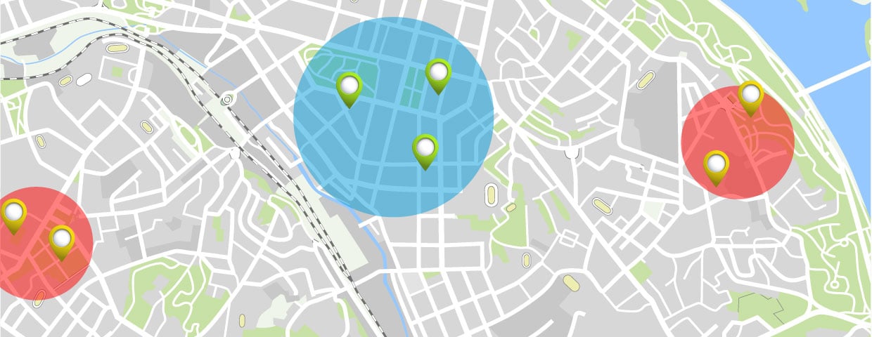 Geotargeting vs geofencing