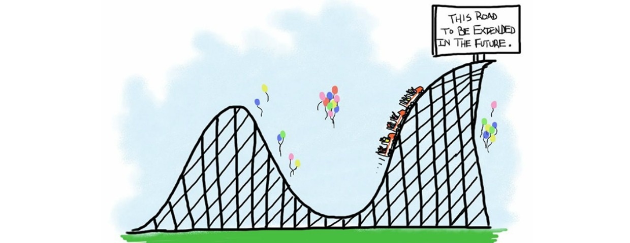 minimum viable product rollercoaster 