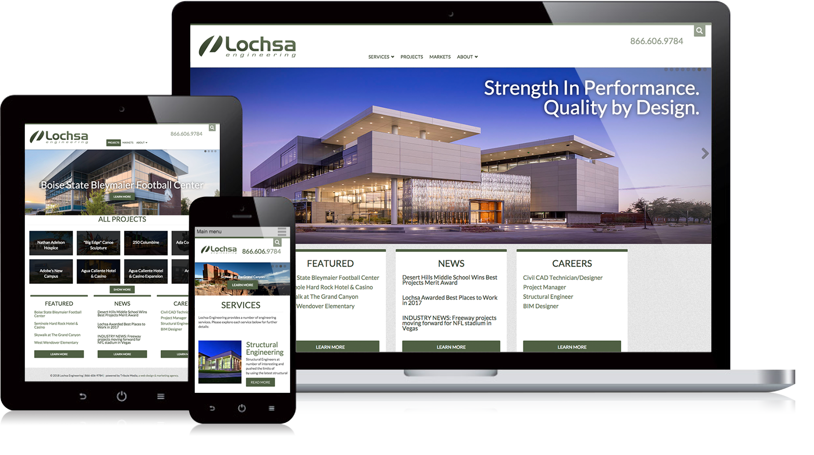 Lochsa Engineering website