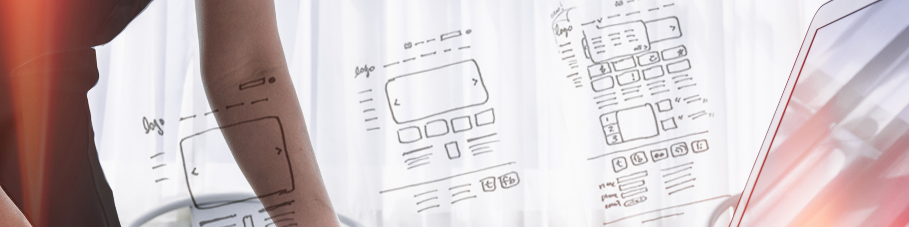 web design wireframes