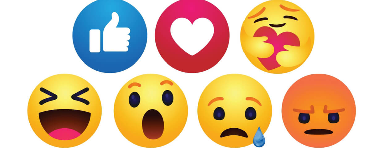 set of Facebook emojis