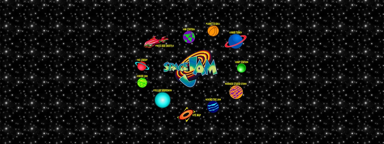 Space Jam - The best worst website